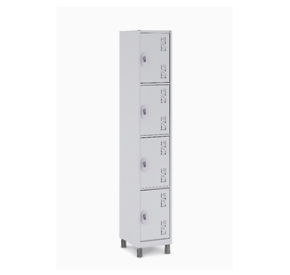 Armrio Com 4 Portas Tipo Guarda-Volumes