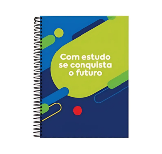 Caderno 10 Matrias 200 Folhas