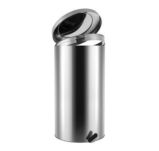 Lixeira Inox Com Pedal 100 Litros