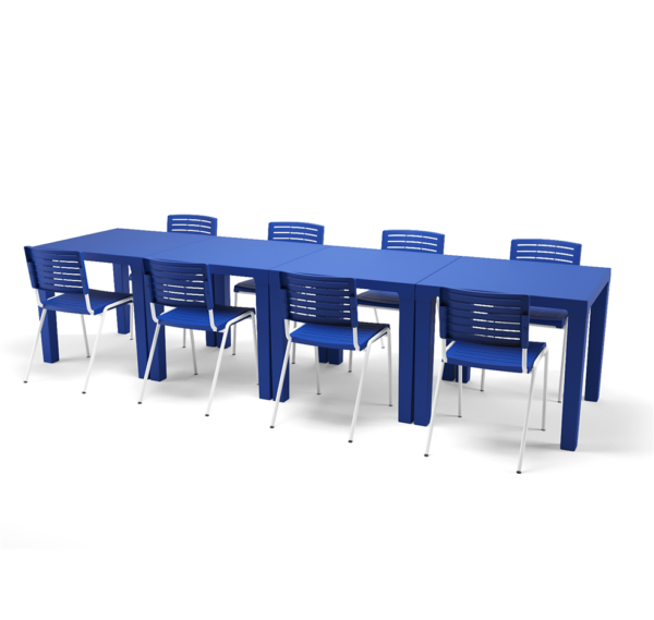 Conjunto Refeitório Adulto com 8 Lugares