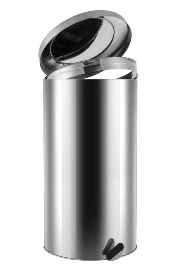 Lixeira Inox Com Pedal 100 Litros