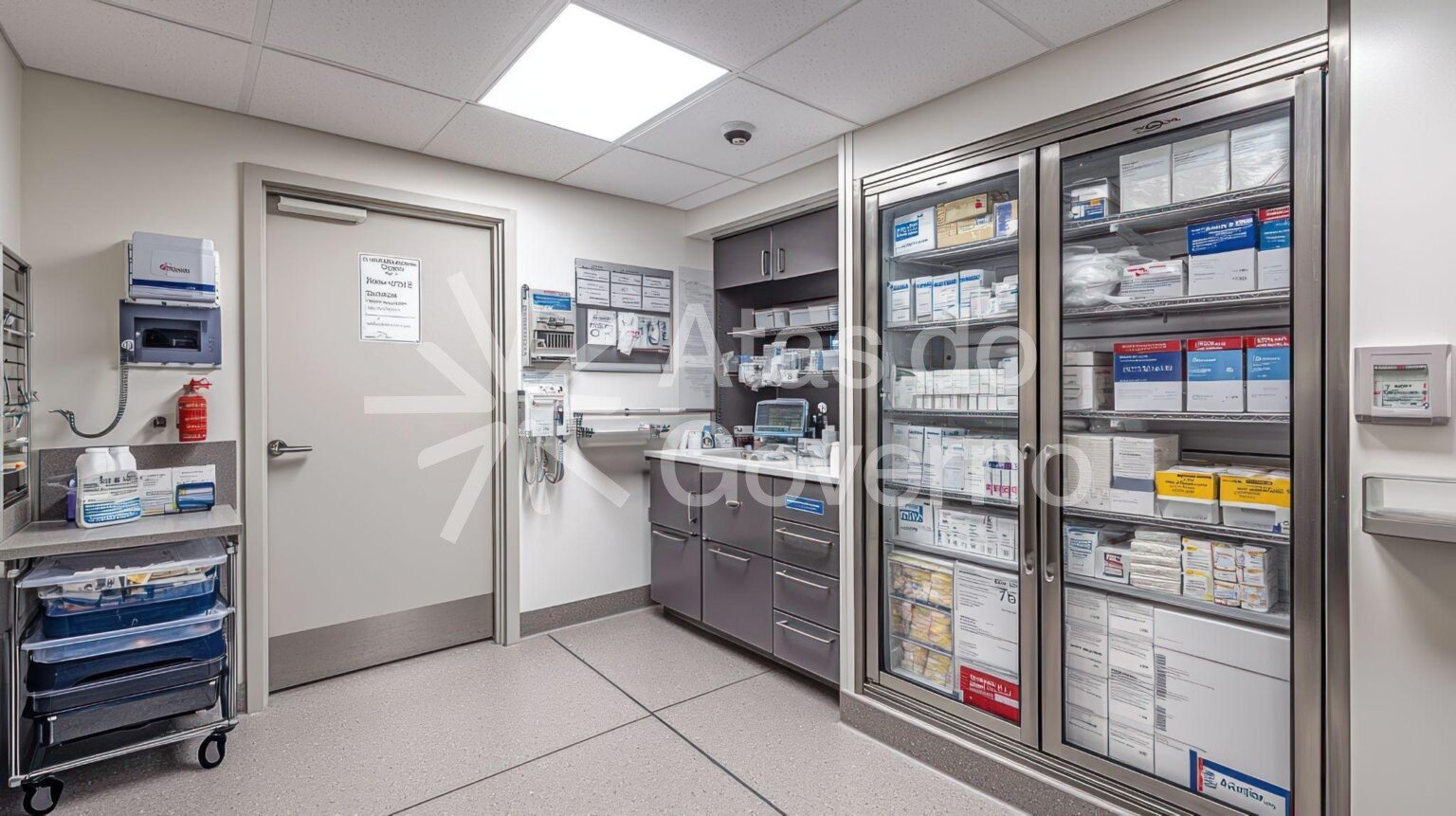 Materiais e insumos médico-hospitalares, incluindo produtos farmacológicos, para garantir eficiência no atendimento.